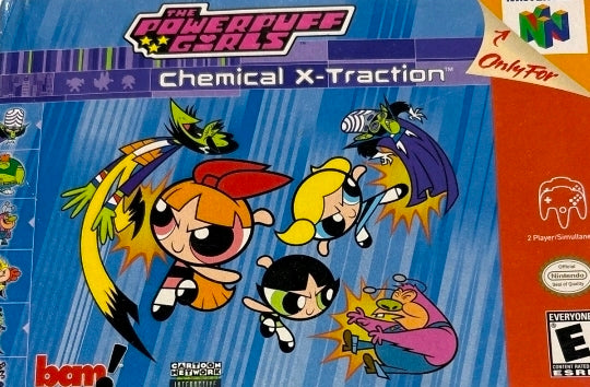 powerpuff girls chemical x traction nintendo 64