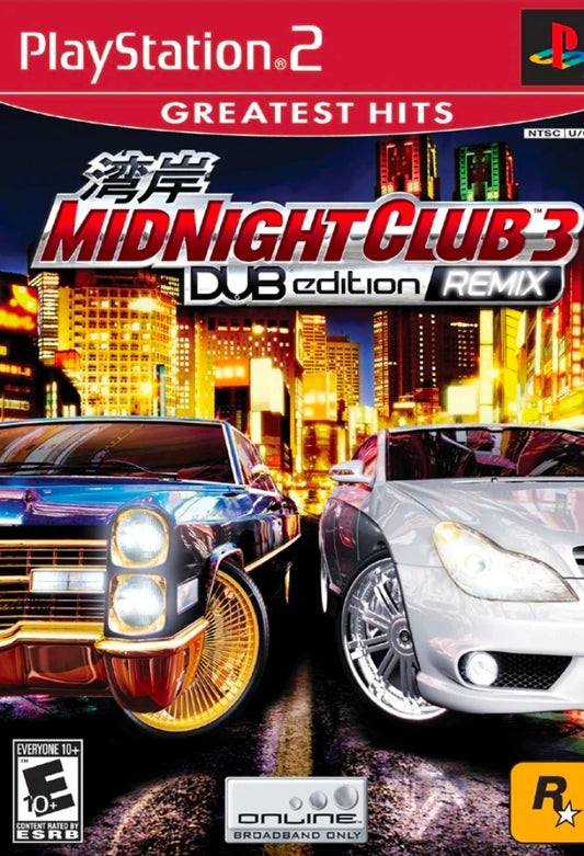 Midnight Club 3 Dub Edition Remix - Playstation 2