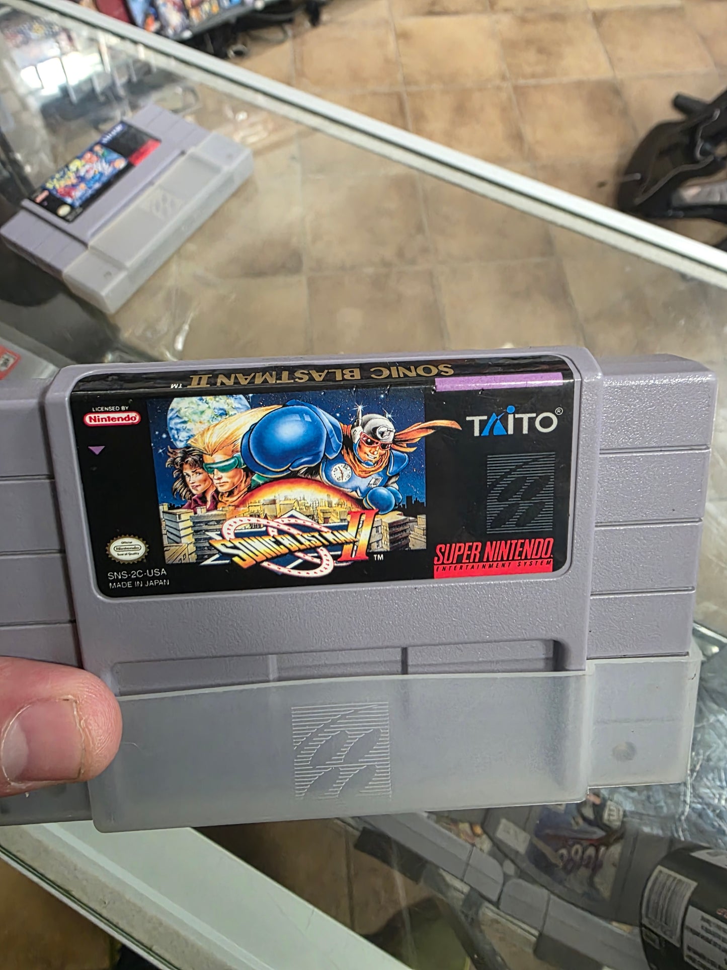 Sonic Blast Man 2 Super Nintendo