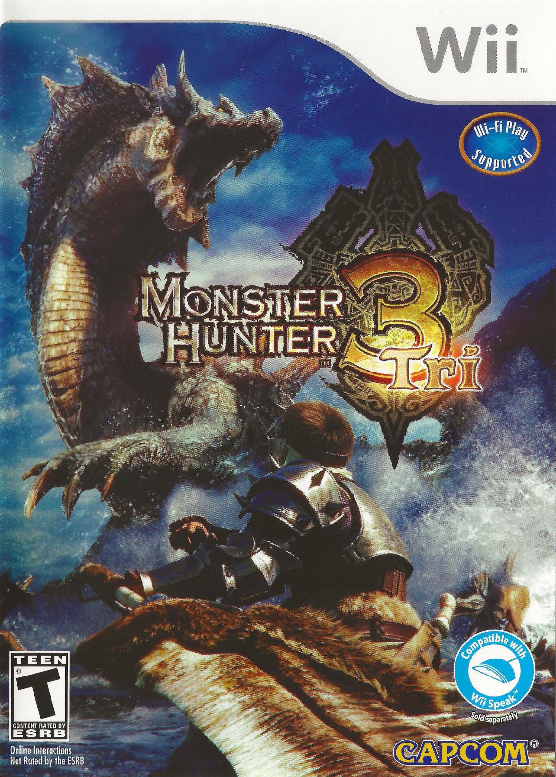 Monster Hunter 3 Tri - Nintendo Wii