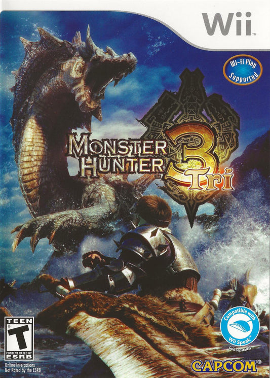 Monster Hunter 3 Tri - Nintendo Wii