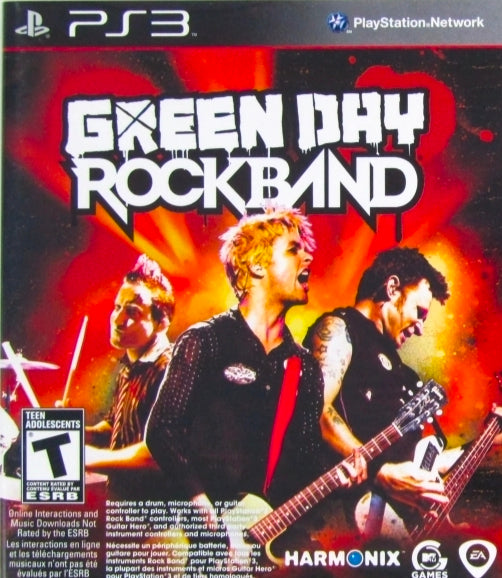 RockBand Green Day - Playstation 3
