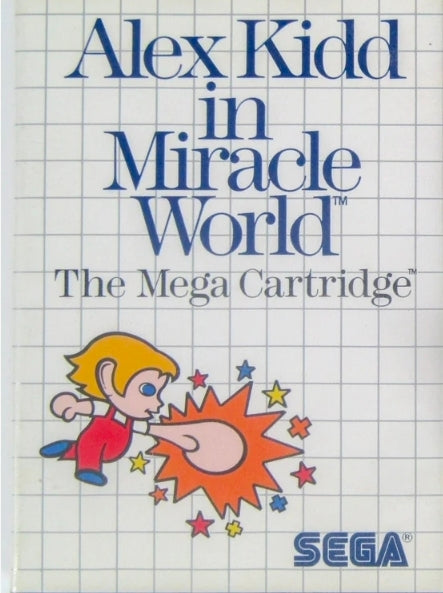 Alex Kidd In Miracle World - Sega Master