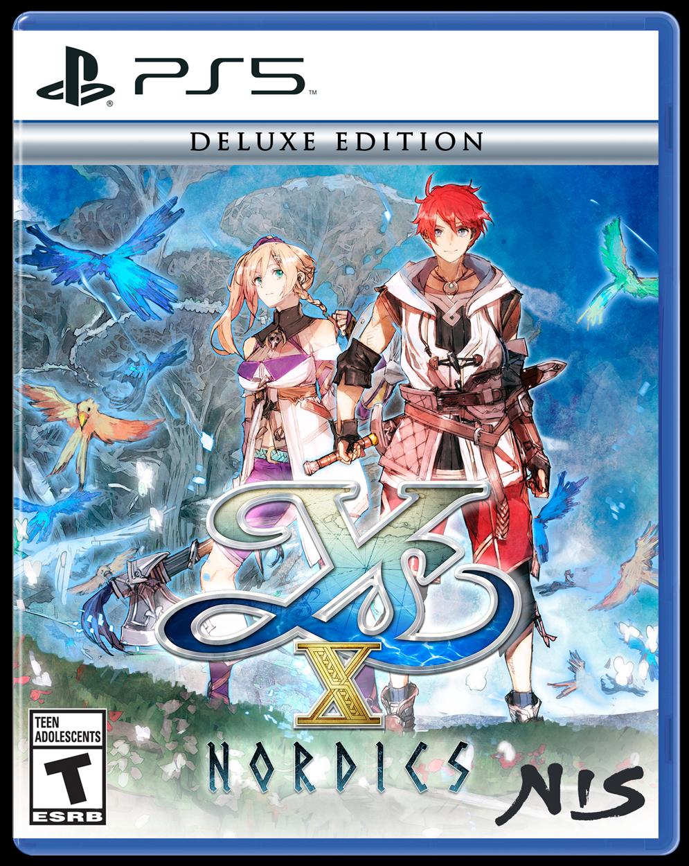 Ys X Nordics Deluxe Edition Playstation 5