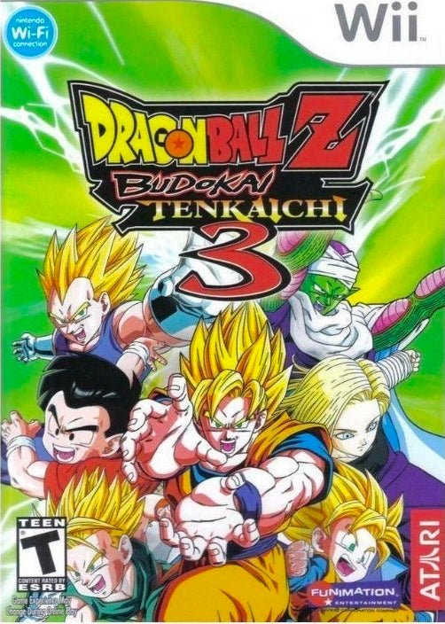 Dragon Ball Z Budokai Tenkaichi 3 - Nintendo Wii