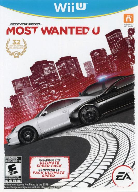 Need For Speed Most Wanted - Nintendo Wii U