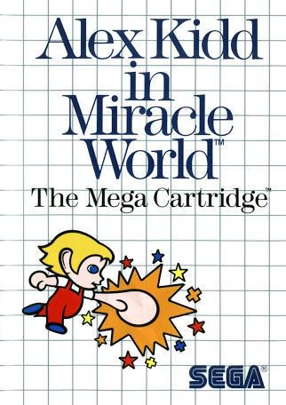 Alex kidd in miracle world version pal rare - Sega master