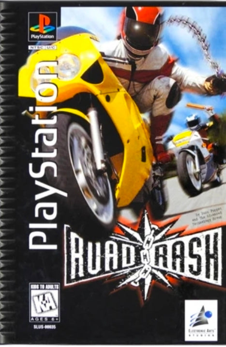 Road Rash Long Box - Playstation