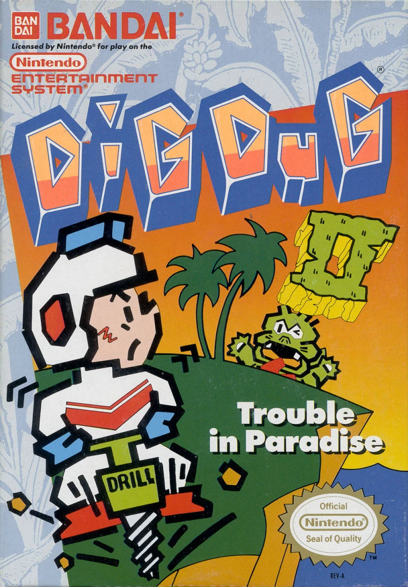 Dig Dug 2 - Nintendo