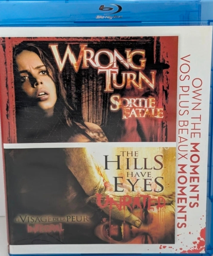 Wrong Turn + Hills Have Eyes Double Feature - Horror