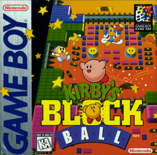Kirby Block Ball - Game Boy