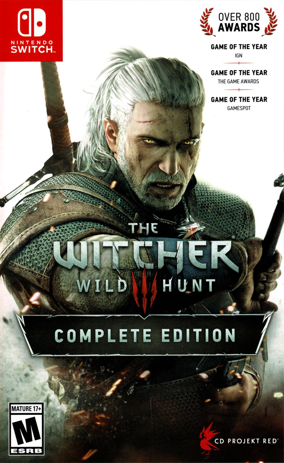 Witcher Wild Hunt Complete Edition - Nintendo Switch