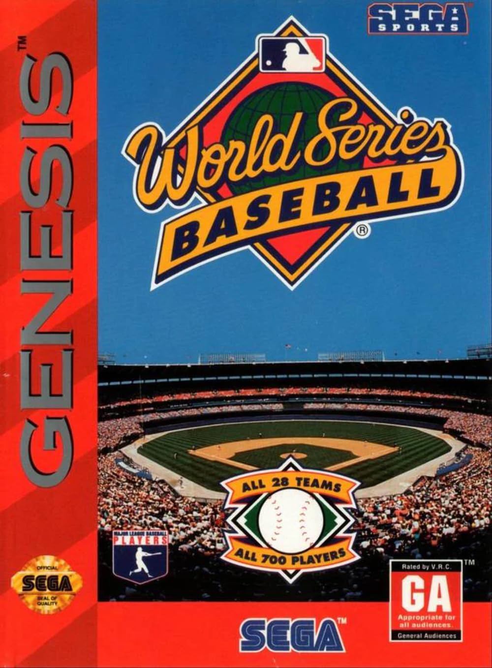 World series baseball - Sega genesis