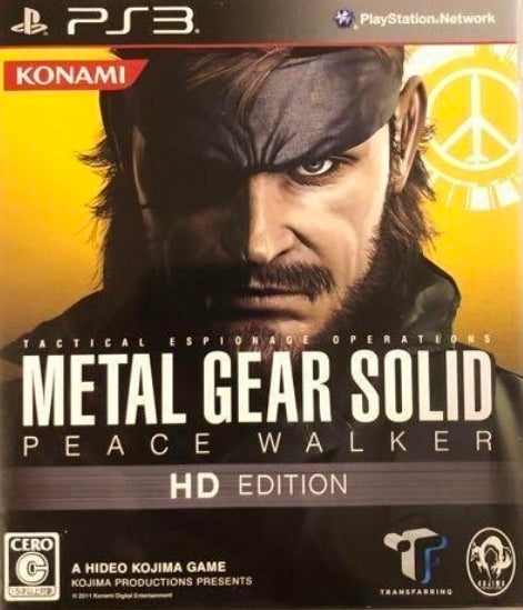 Metal Gear Solid Peace Walker HD Edition Japan - Playstation 3