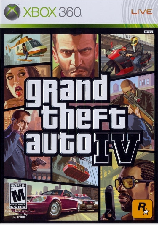 Grand Theft Auto 4 - Xbox 360
