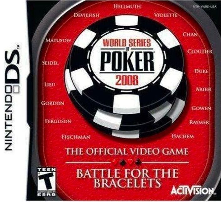 World Series of Poker 2008: Battle for the Bracelets - Nintendo DS