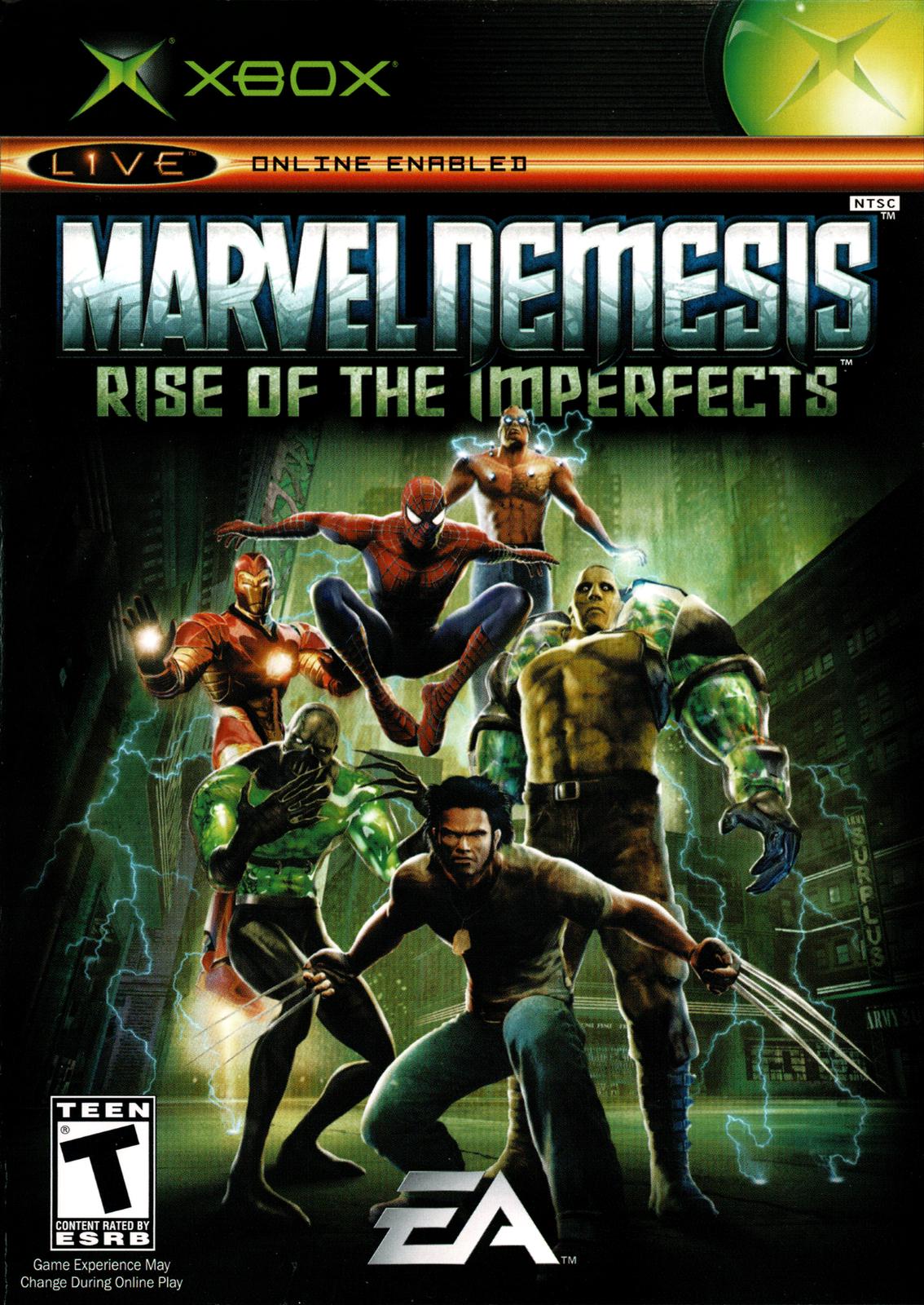 Marvel Nemesis Rise Of The Imperfects - Xbox