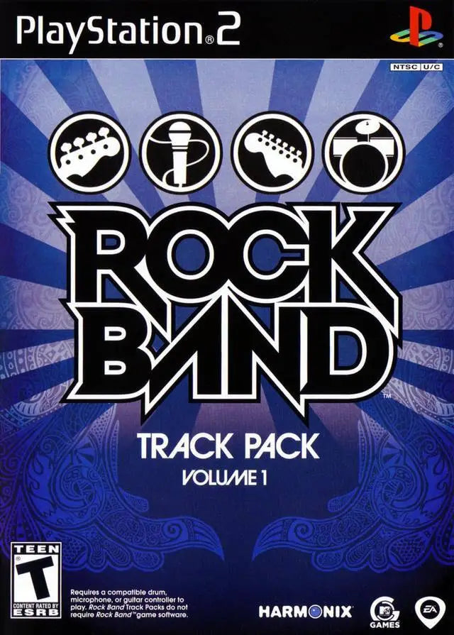 Rock Band Track Pack Volume 1 - PS2