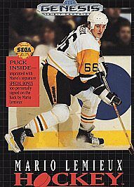 Mario Lemieux Hockey - Sega Genesis