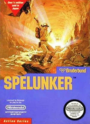 Spelunker - nes nintendo