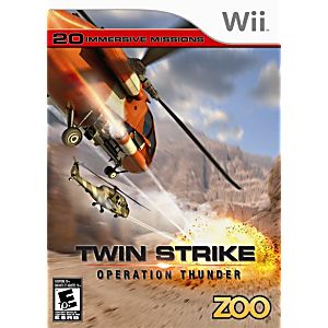 Twin Strike: Operation Thunder - Nintendo Wii Original